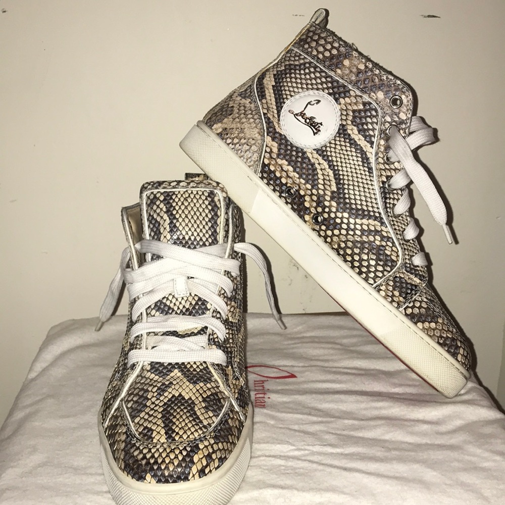 Christian Louboutin- Rantus Flat Python Luminor
